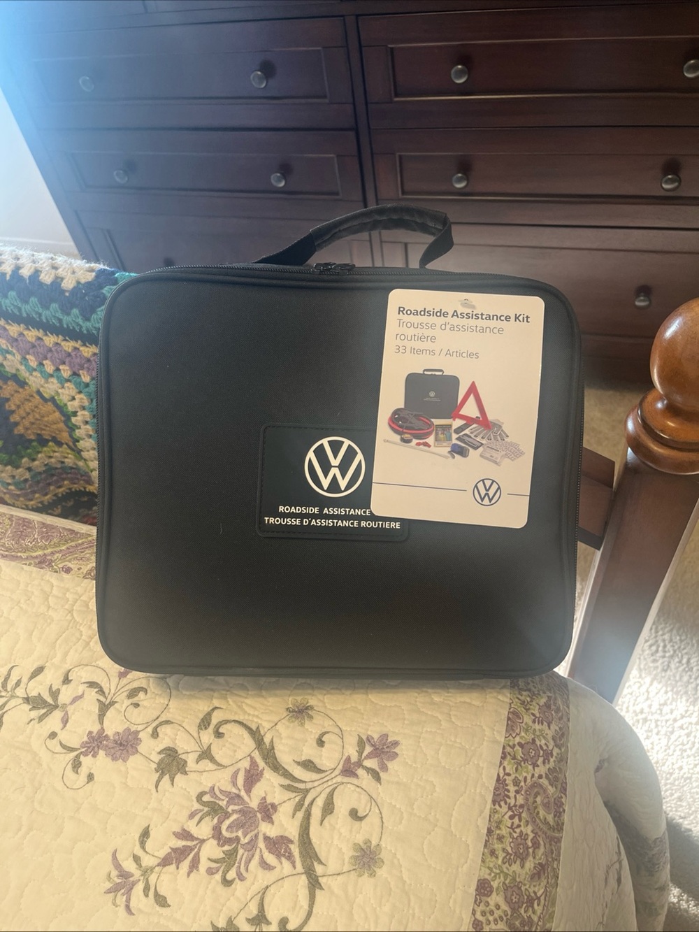 Volkswagen Black Roadside Assistance Kit - 33 Piece